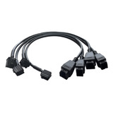 Amhtdol Obd2 Cable 12 8 Extension Adapter Cable For Chrysler