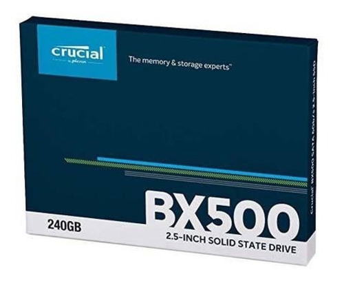 Disco Estado Solido Ssd 240gb Crucial Bx500 2.5 Nuevo