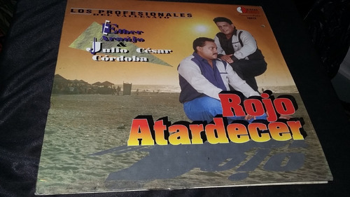 Los Profesionales Del Vallenato Rojo Aterdecer Lp Vallenato