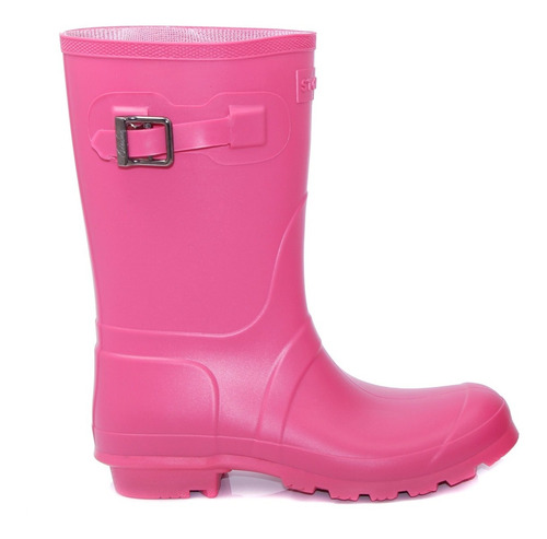 Botas De Lluvia Mujer Citadina Goma Antideslizante Hebilla 