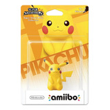 Super Smash Bros Pikachu Amiibo Sellado