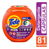 Detergente En Capsulas Tide Spring Meadow 81 Capsulas