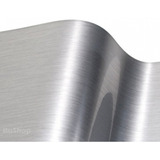 Aluminio Acero Cepillado En Vinilo Adhesivo Autos 61 X 50 Cm