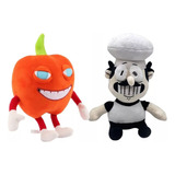 2pcs Pizza Tower Chef Pepperman Peluche Muñeca Niños Regalo