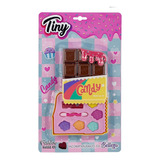 Set Maquillaje Infantil Chocolate Sombra Blister Tiny