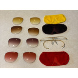 Gafas Protector Visual De Tiro Lentes Intercambiables 70s