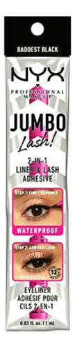 Nyx Professional Makeup Delineador Líquido Lash Adhesive 1g