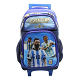 Mochila 18p Carrito Afa Selección Argentina Messi Dibu 124