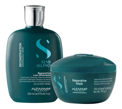 Alfaparf Reconstruction Shampoo 250ml + Máscara 200ml