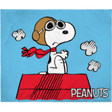 Intimo Peanuts: Snoopy, El As Volador Y El Barón Rojo Manta