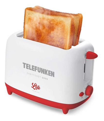 Torradeira Elétrica Telefunken 700w Easytoast 2000 127v