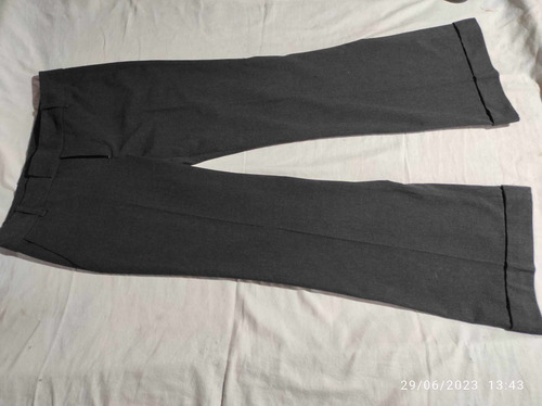 Pantalón De Vestir Zara Basic Talla 30 Mujer 