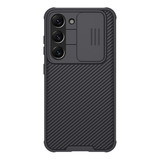 Capa Capinha Nillkin Camshield Para Galaxy S23 Plus S23+ Top Cor Preto