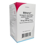 Biktarvy 50mg/200mg/25mg Caja Con 30 Tabletas 