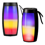 Pequeño Altavoz Bluetooth Iluminado De Colores