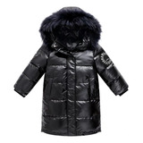 Campera Nene/a Parka Metalizada Impermeable Super Abrigada 