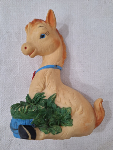 Muñeco De Goma Con Chifle Caballito Pony Burrito