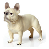 Figura De Perro Pug Dog, Modelo Bulldog Francés, De Pie, Par