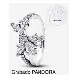 Anillo Herbario Brill Compatible Marca Pandora,plata+bolsa