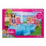 Barbie Glam Pool Piscina, Multicolor