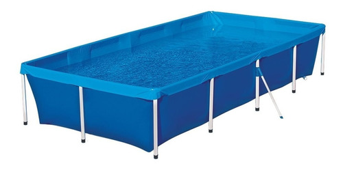  Piscina Infantil 3.000 Litros, Lona Pvc 3,20x1,64x0,58m Mor