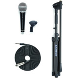 Micrófono Vocal Vp10, Soporte De Brazo Y Cable De 1/4?...