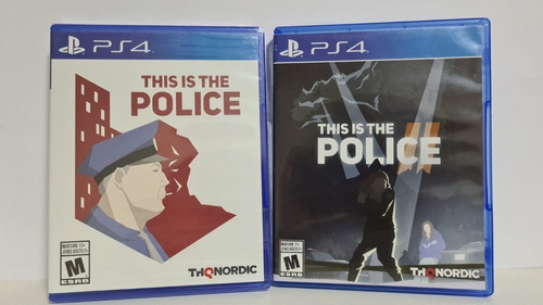  This Is The Police 1 E 2 Midia Fisica - Ps4
