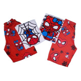 Hermoso Duo De Pijamas De Spiderman