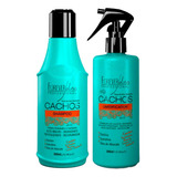 Kit Cachos Shampoo 300g E Umidificador 300g Forever Liss