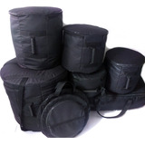 Kit Capa Kit Bag Bateria 3 Peças Tom12 Surdo16 Bumbo22...