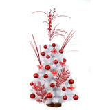Árbol De Navidad 1,00 M + Kit Decoración De Lujo M7 - Sheshu