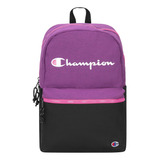 Mochila Champion Acolchada Color Violeta