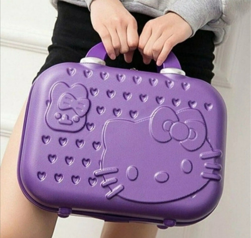 Neceser Maquillaje, Maleta Portátil, Organizador Hello Kitty