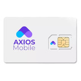 2 Sim Axios Mobile 2 Chips Con Paquete Incluido Super Oferta
