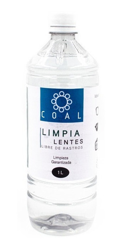 Limpia Lentes Botella 1l Coal