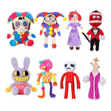 Peluche El Increíble Circo Digital, Peluches Pomni Jax, 8 Pi