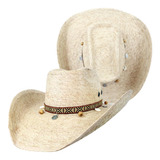 Sombrero Unisex Texana 8 Segundos De Palma Ligero Y Fresco