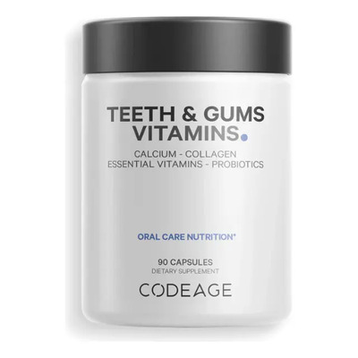 Codeage Dientes Y Encías 90 Capsulas Sabor Sin Sabor | Envío gratis