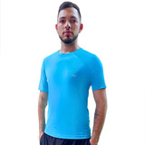 Camisa Treino Poliamida Logo Estampada Refletiva Malha Fria
