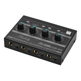 Muslady Amp-14 Amplificador De Fone De Ouvido De 4 Canais Es