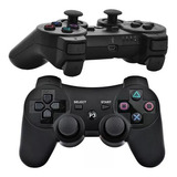 Controlador De Joystick Inalámbrico Compatible Con Ps3 - Negro