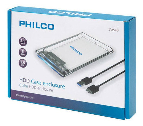 Cofre Disco Duro 2.5 Usb Philco 3.0