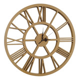 Reloj Grande Madera De Pared 50 Cm