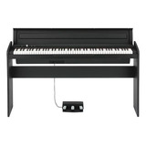 Piano Digital Lp-180-bk Korg Con Stand Y 3 Pedales Black