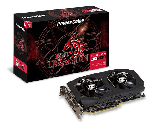 Tarjeta De Video Grafica Rx 580 Power Color 8gb Ddr5 