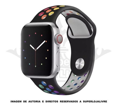 Pulseiras Para Apple Watch Lgbt Orgulho 38mm 40mm 42mm 44mm