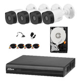 Kit 4 Camaras Bullet 2mp Dvr 16ch 1080p Lite Wizsense 3tb