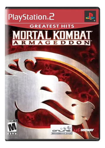 Jogo Mortal Kombat Armageddon Ps2 Original Greatest Hits
