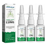 3×el Aerosol Nasal A Base Hierbas Lung Detox Alivia La Rini