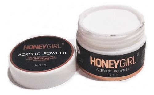 Polvo Acrílico Polvo Acrílico Transparente Para Uñas Honey Girl 15gr